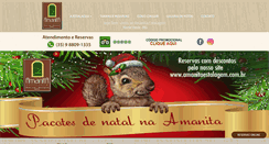 Desktop Screenshot of amanitaestalagem.com.br